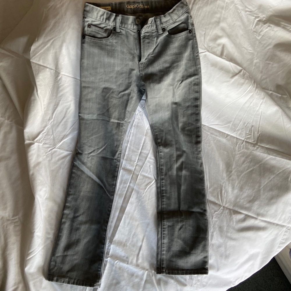 Gap Kids girls straight leg jeans.